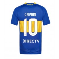 Boca Juniors Edinson Cavani #10 Hjemmebanetrøje 2024-25 Kortærmet